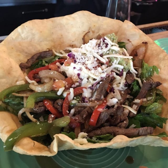 Fajita Salad.