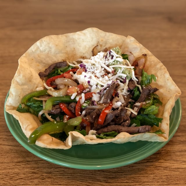 Fajita Salad.