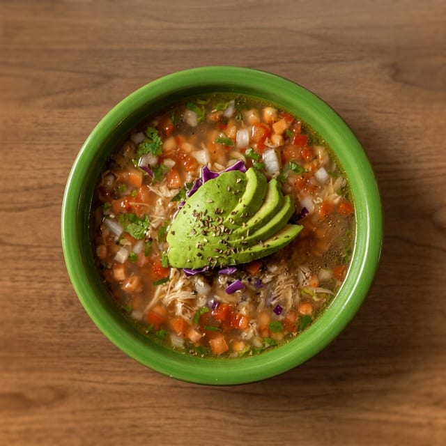 Caldo De Pollo.